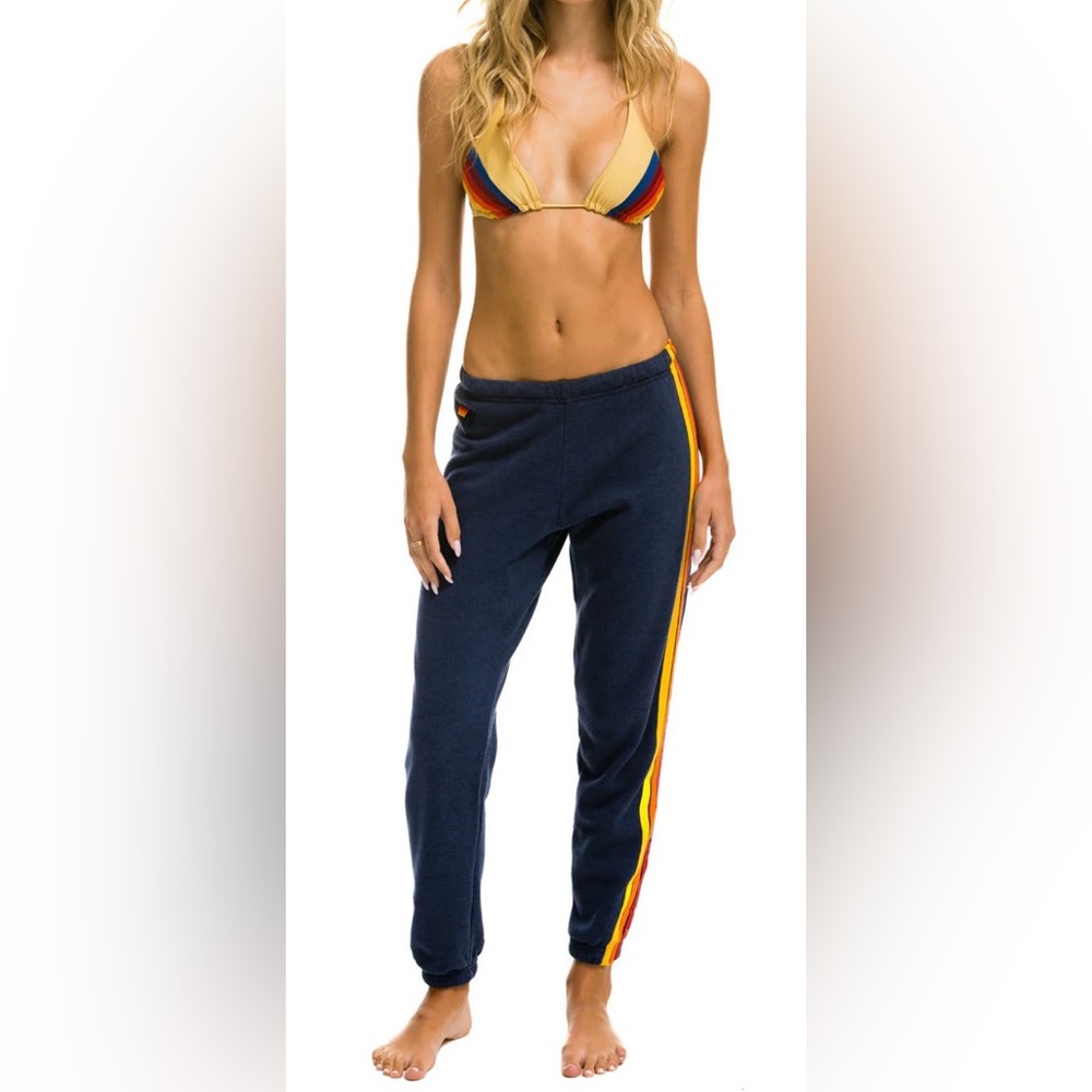 Aviator Nations 5 Stripe Sweatpants